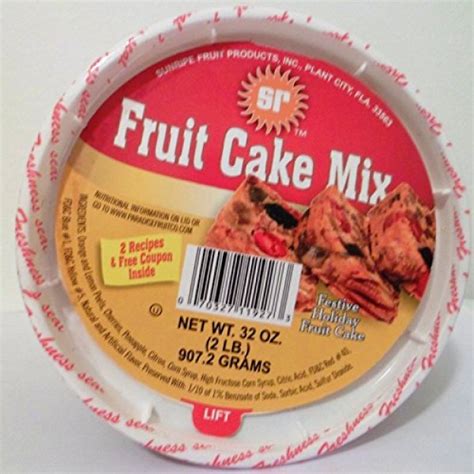 Sunripe Fruit Cake Mix 32 Oz2 Lb