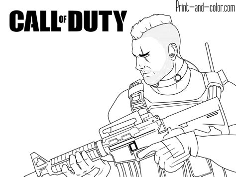 27 Inspiration Photo Of Call Of Duty Coloring Pages