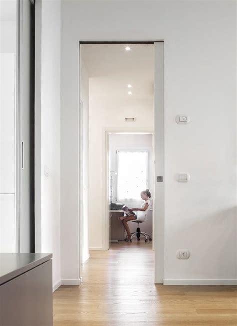 This nice blank wall with no electrical or plumbing inside made the ideal spot for a pocket door. Eclisse Pocket Door System - Syntesis® Single Wiring-Ready ...