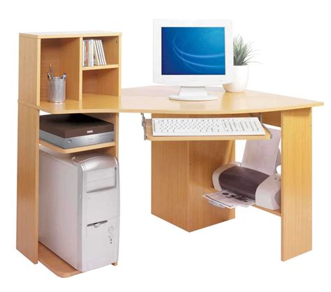 Tambahkanlah meja kayu mungil di bawahnya untuk printer. Meja Komputer Model Simple - Tipe meja komputer merk ...