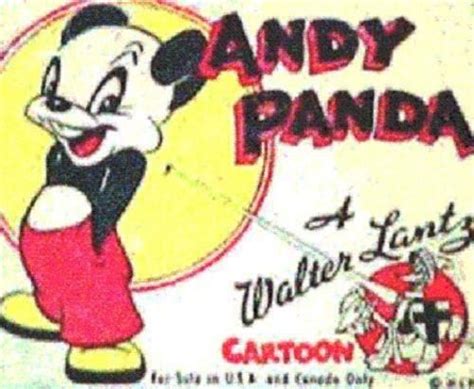 Andy Panda Favorite Cartoon Character Old School Cartoons Cute Cartoon Characters