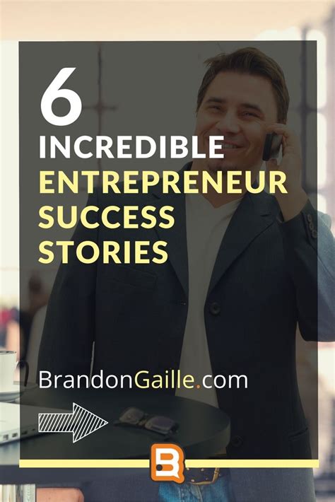 6 Incredible Entrepreneur Success Stories Success Stories