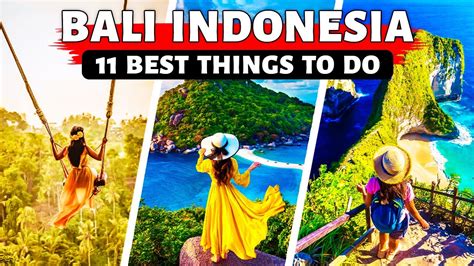11 Best Things To Do Bali Indonesia Bali Travel Guide Youtube