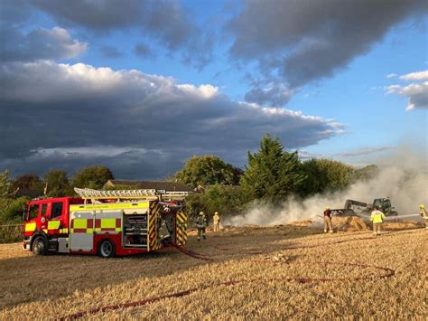 Firefighters Tackle Blaze In Wilton Field Salisbury And Avon Gazette