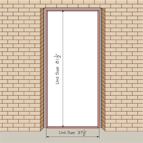 The door frame manufacturer will then add their standard clearances to these dimensions to give what is called the reveal size. How To Measure Your Front Entry Door, Replacement Exterior ...
