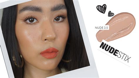 Nudestix Tinted Cover Review And Full Face Of Nudestix Youtube