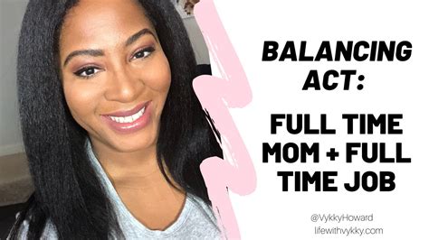 Tips For Balancing Motherhood And A Career Youtube