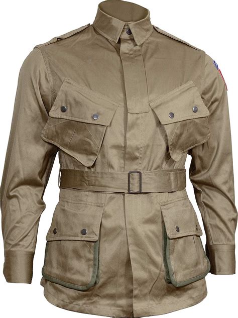 Ww2 Us Airborne M1942 Military Style Jacket Uk Clothing