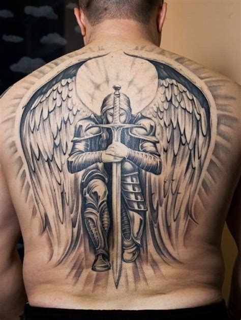 Saint Michael Tattoo Design Posted By Andrew Robert