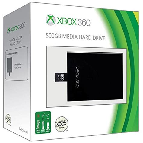 Official Xbox 360 500gb Replacement Hard Drive Video Games