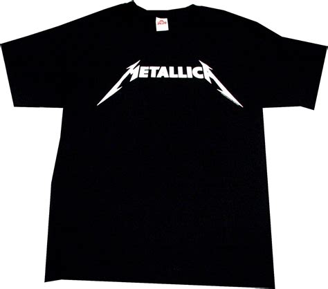 Metallica Logo T Shirt Xl Black Clothing