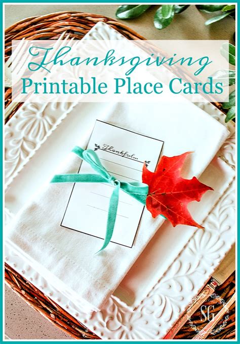 A place card , also referred to as table cards or seating cards, is a standard accessory in events like weddings and parties. "THANKFUL" PLACE CARDS - StoneGable