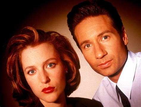 The X Files Dana Scully David Duchovny Fox Mulder Gillian Anderson