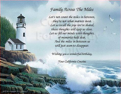 Lighthouse Across the Miles Birthday Wish | Etsy | Grandpa personalized