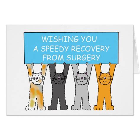 Wishing You A Speedy Recovery From Surgery Card