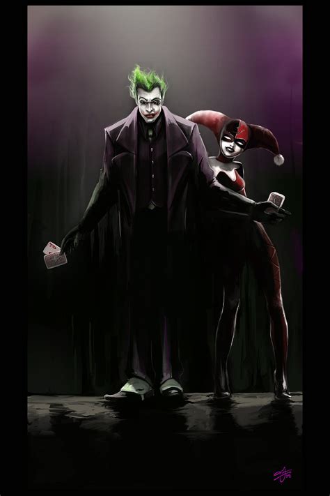 Joker And Harley Quinn Comic Books Fan Art 4286046 Fanpop