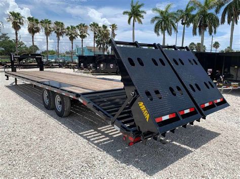 14gn 255mr Big Tex 30 Gooseneck Trailer 15900 Gvwr 8 Ton Mega Ramps