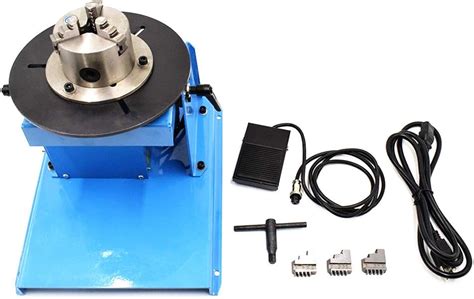Rotary Welding Positioner Turntable Table Mini 25 3 Jaw Lathe Chuck