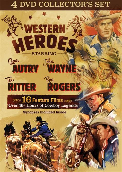 Best Buy Western Heroes Collectors Set 4 Discs Dvd