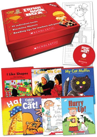 Everyday Book Box Red Ages 5 6 Scholastic Shop