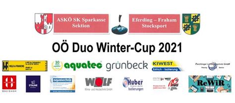 Oktober 2020 starten (erstsemester in diesen studiengängen. Askö Sparkasse Eferding/Fraham Sektion Stocksport: OÖ Winter Duo Cups 2021 auf Sommerlaufbahnen