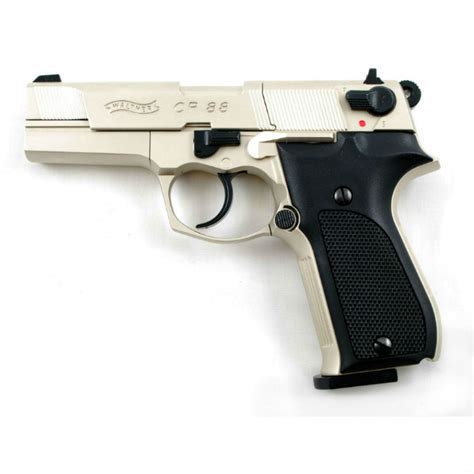 Walther Cp88 Nickel 177 C02 Air Pistol Countryway Gunshop