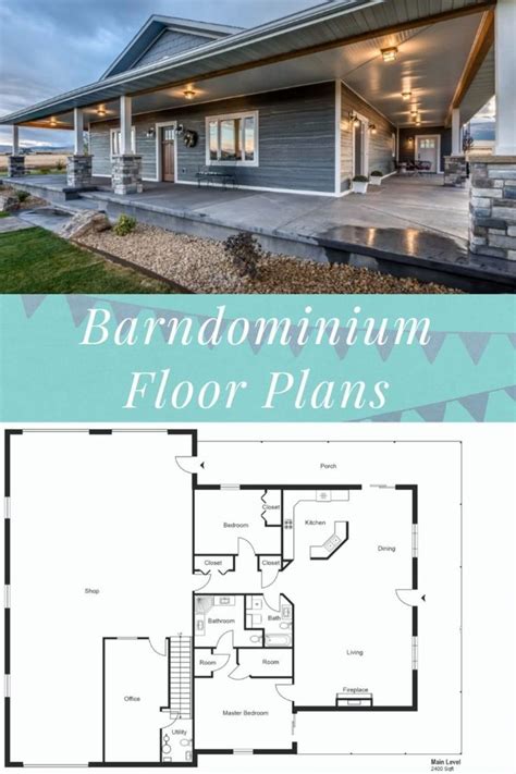 Ranch Barndominium House Plans