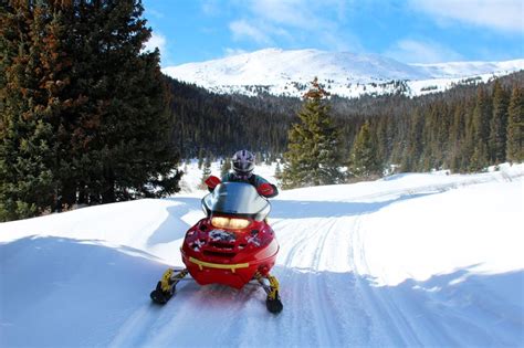 Snowmobiling St Elmo Mount Princeton Hot Springs Resort