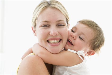 Smiling Mother Hugging a Baby #4242085, 1732x1155 | All For Desktop