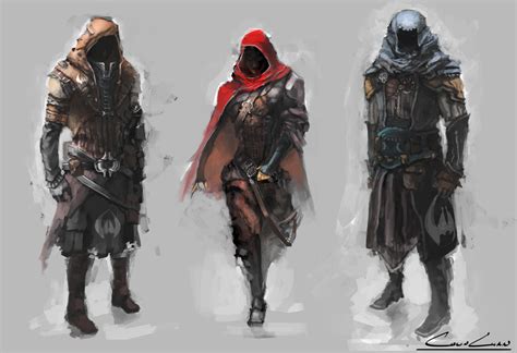 Rogue Character Concept By Chanmeleon On Deviantart