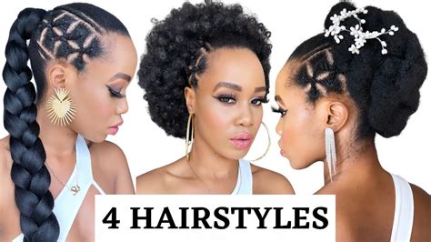 Top 48 Image Easy Hairstyles For Natural Hair Thptnganamst Edu Vn