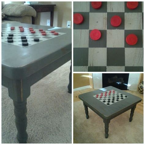 How To Diy Checkerboard Coffee Table Make
