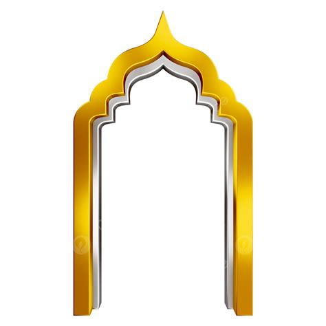 3d Islamic Decorations Mosque Arch For Ramadan Design And Events