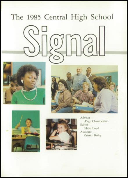 Explore 1985 Central High School Yearbook Columbia Tn Classmates