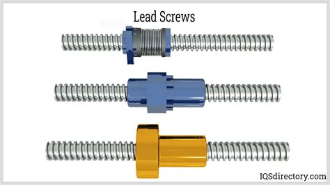 Lead Screw What Is It How Is It Used Types Threads 48 Off