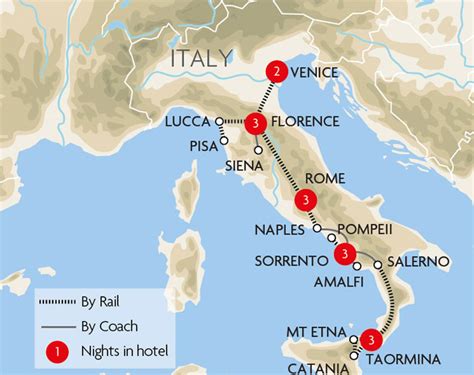 Italy Train Tours And Rail Tours Great Rail Journeys