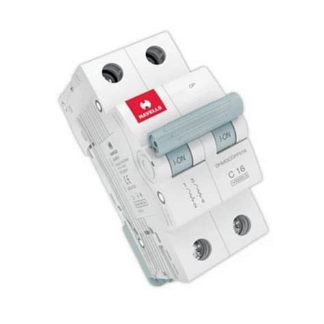 Havells Double Pole Dp C Curve Mcb At Rs Havells Miniature Circuit Breaker In Paravur Id