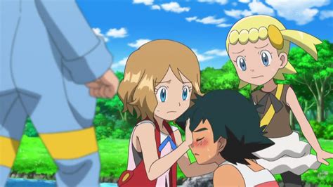 Pokemon Xyz Anime Episode 22 Serena And Satoshi Ash Serena Looks So Kawaii