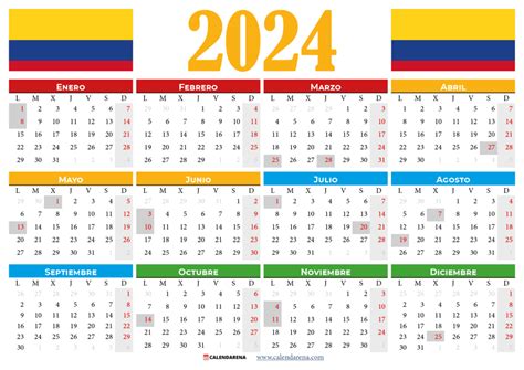 Dias Festivos Colombia 2024 Public Holidays - Gleda Kaleena