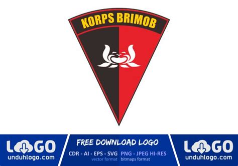 Detail Logo Korps Brimob Download Vector Cdr Ai Png