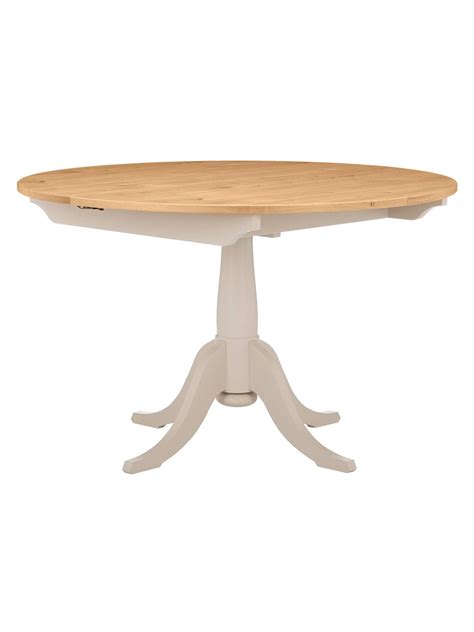 The astor extendable dining table is the perfect solution for everyday and entertaining table use. John Lewis & Partners Audley 4-6 Seater Extending Round ...