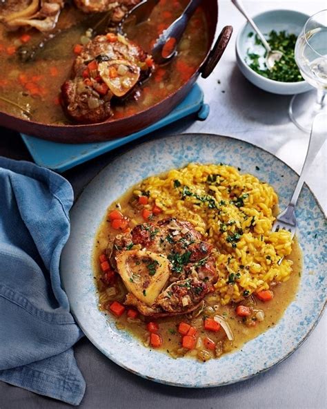 Osso buco literally translates to bone hole referring to the marrow filled leg bones used in the eponymous dish. Osso buco with saffron risotto recipe | delicious. magazine
