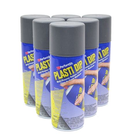 Plasti Dip Spray 11oz Standard Colors Case Of 6 Gunmetal Gray