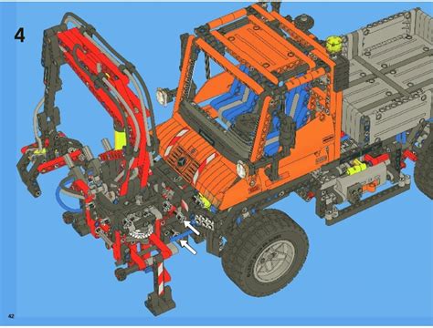 Lego Anleitung Anzeigen Mercedes Benz Unimog U Lego