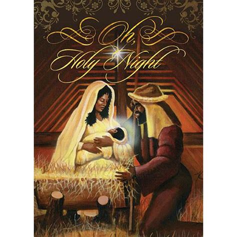 Holy Night African American Christmas Card Box Set The