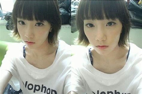 Check Out Girls’ Generation Taeyeon’s Adorable Short Haired Photos Pinks Land