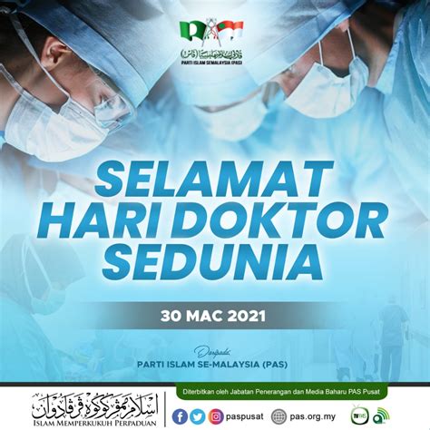 Selamat Menyambut Hari Doktor Sedunia Berita Parti Islam Se Malaysia