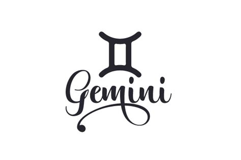 Gemini Svg Cut File By Creative Fabrica Crafts · Creative Fabrica