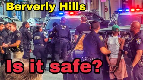police make arrest in beverly hills over 2000 security cameras watching you youtube
