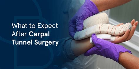 What To Expect After Carpal Tunnel Surgery Orthobethesda